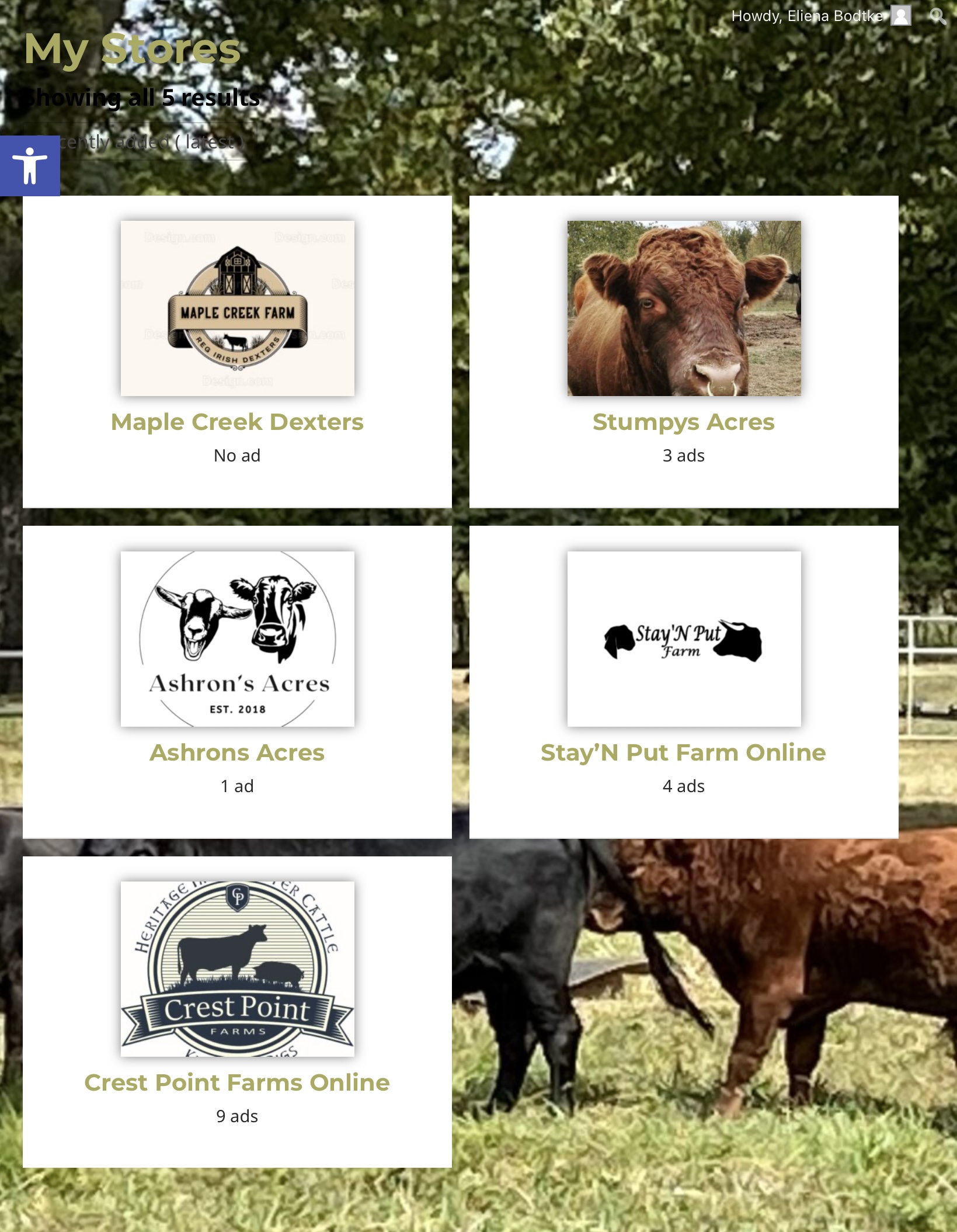 We can help you sell your Dexters and farm products