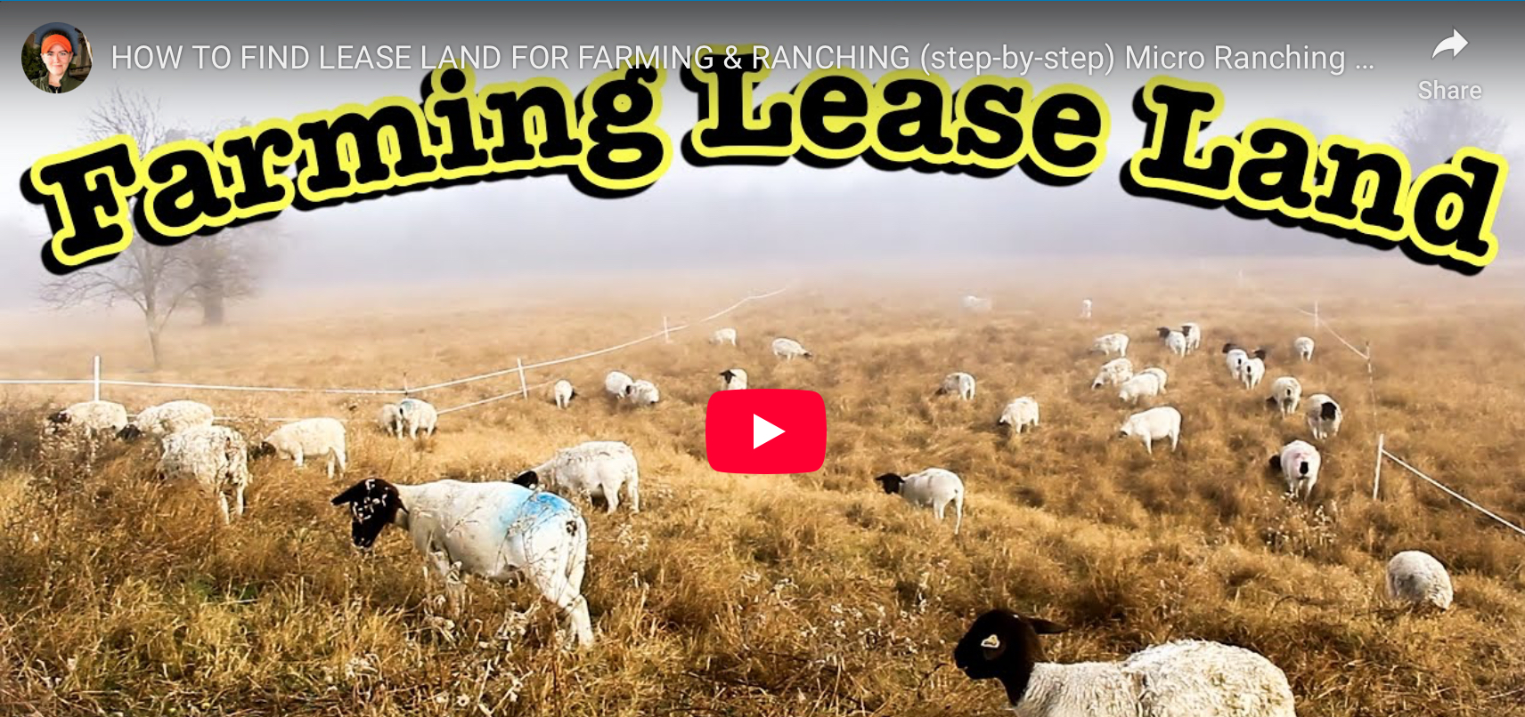 LEASE LAND FOR FARMINg