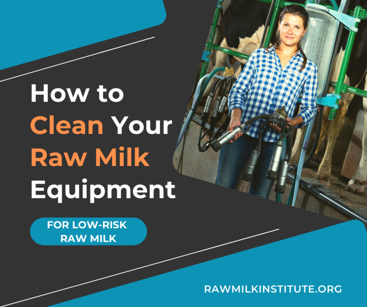 How to clean your milking equipment