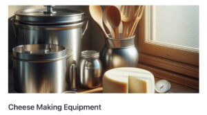 Basic Cheese making supplies