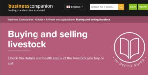 Buying and selling livestock