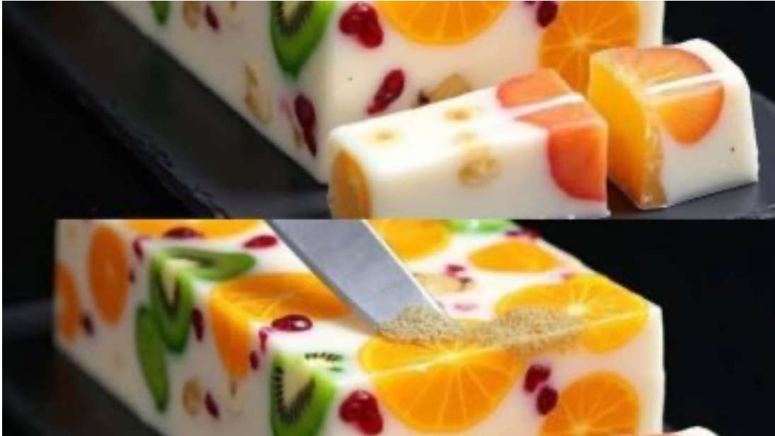 Milk for dessert…this one is amazing visually too!