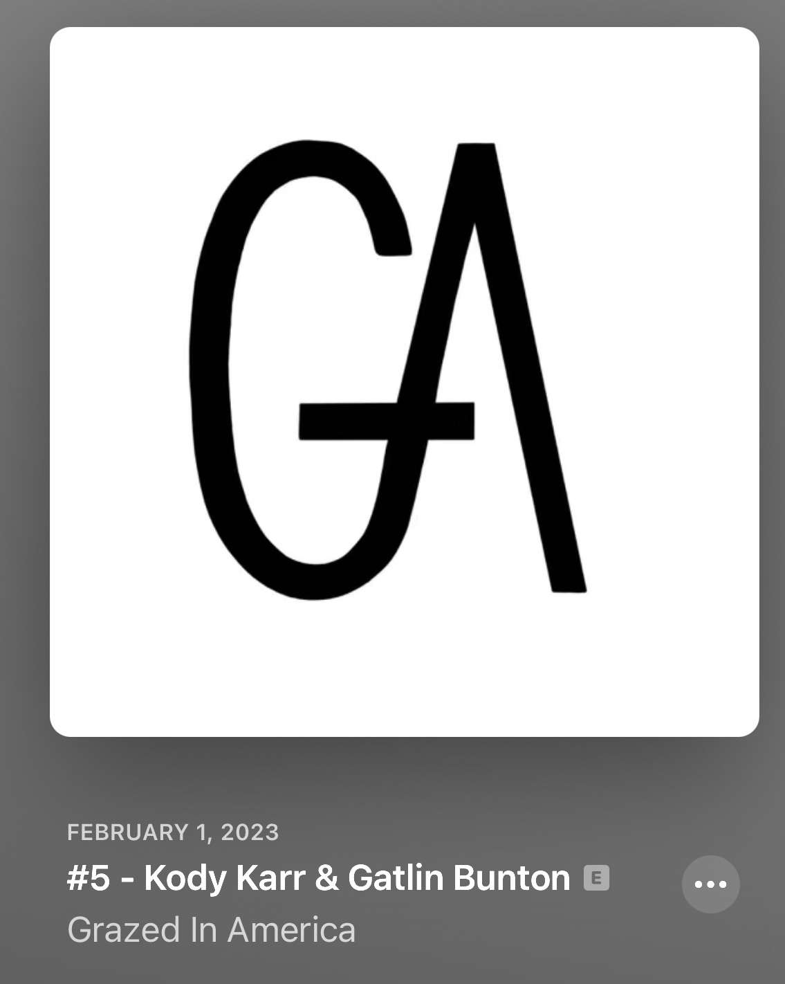 A Conversation on Grazing