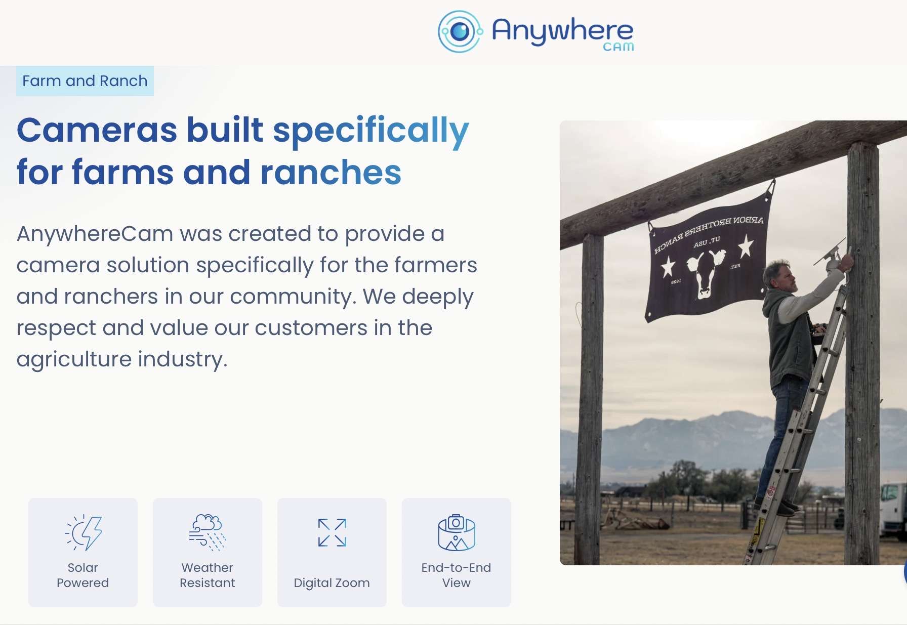 Cameras built specifically for farms and ranches