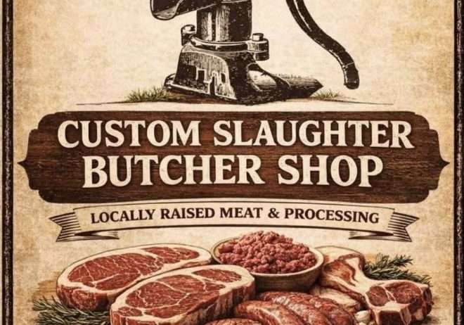 Custom butchering