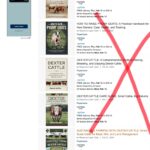 Buyer BEWARE of AI Generated Dexter Cattle Books!