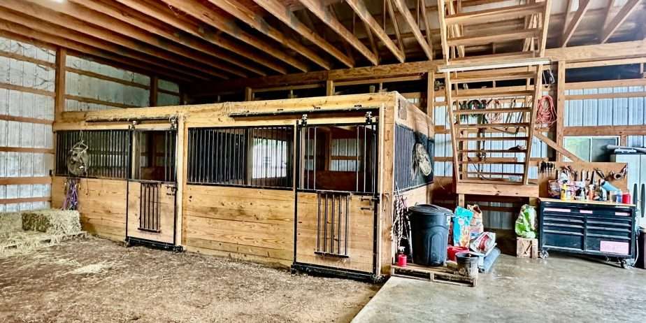 Farm with 10 acres, house w basement, barn & outbuildings, pastures